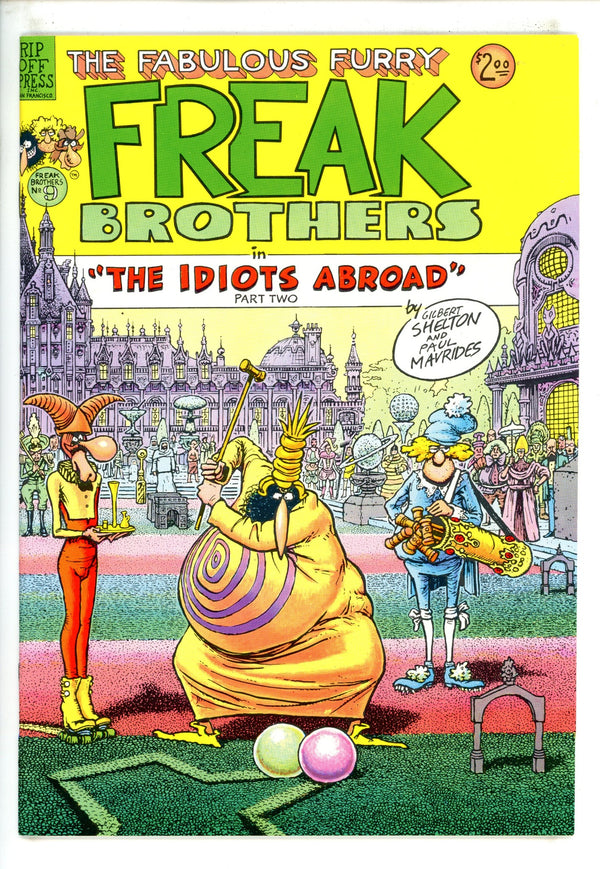 The Fabulous Furry Freak Brothers 9 VF- (1984)
