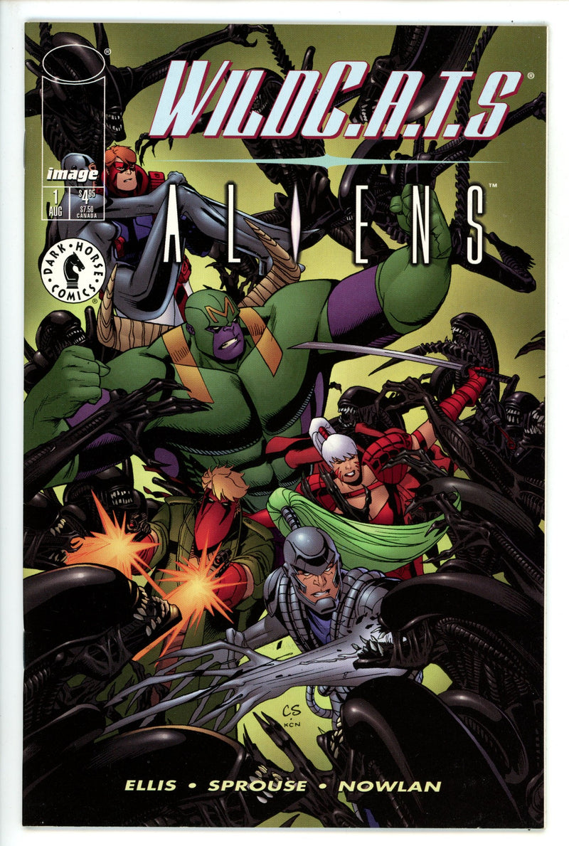 WildC.A.T.S. / Aliens 1 Sprouse Variant VF