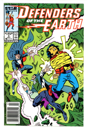 Defenders of the Earth 4 Newsstand VF+ (1987)