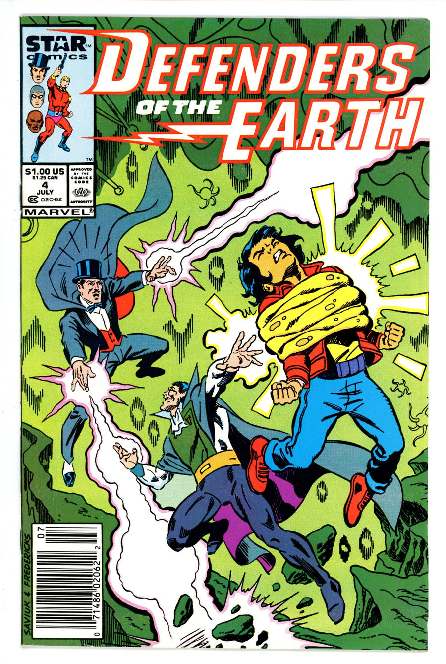 Defenders of the Earth 4 Newsstand VF+ (1987)