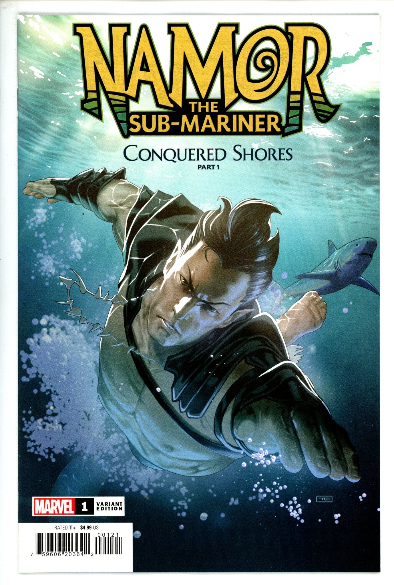 Namor the Sub-Mariner Conquered Shores 1 Clarke Variant (2022)