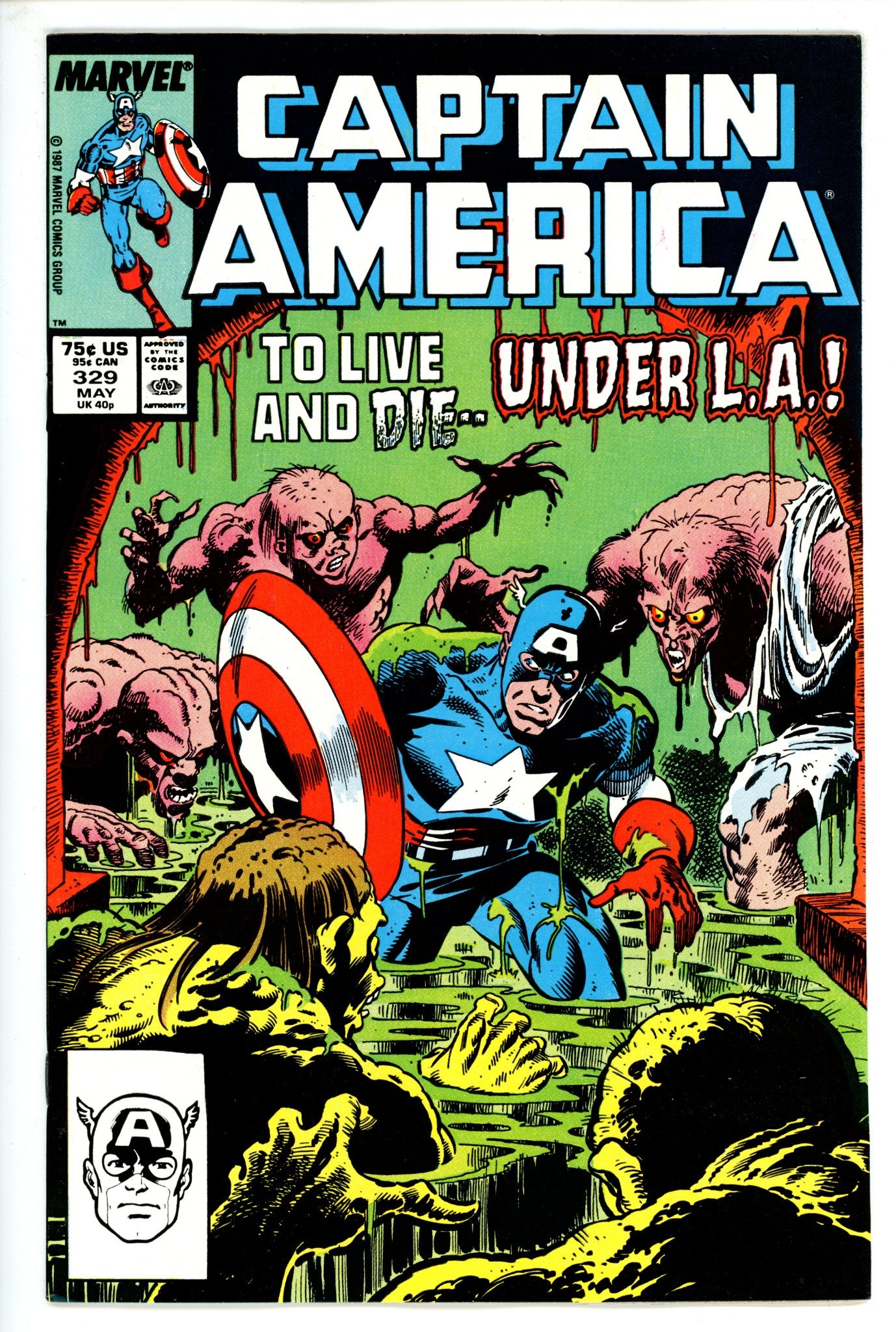 Captain America Vol 1 329