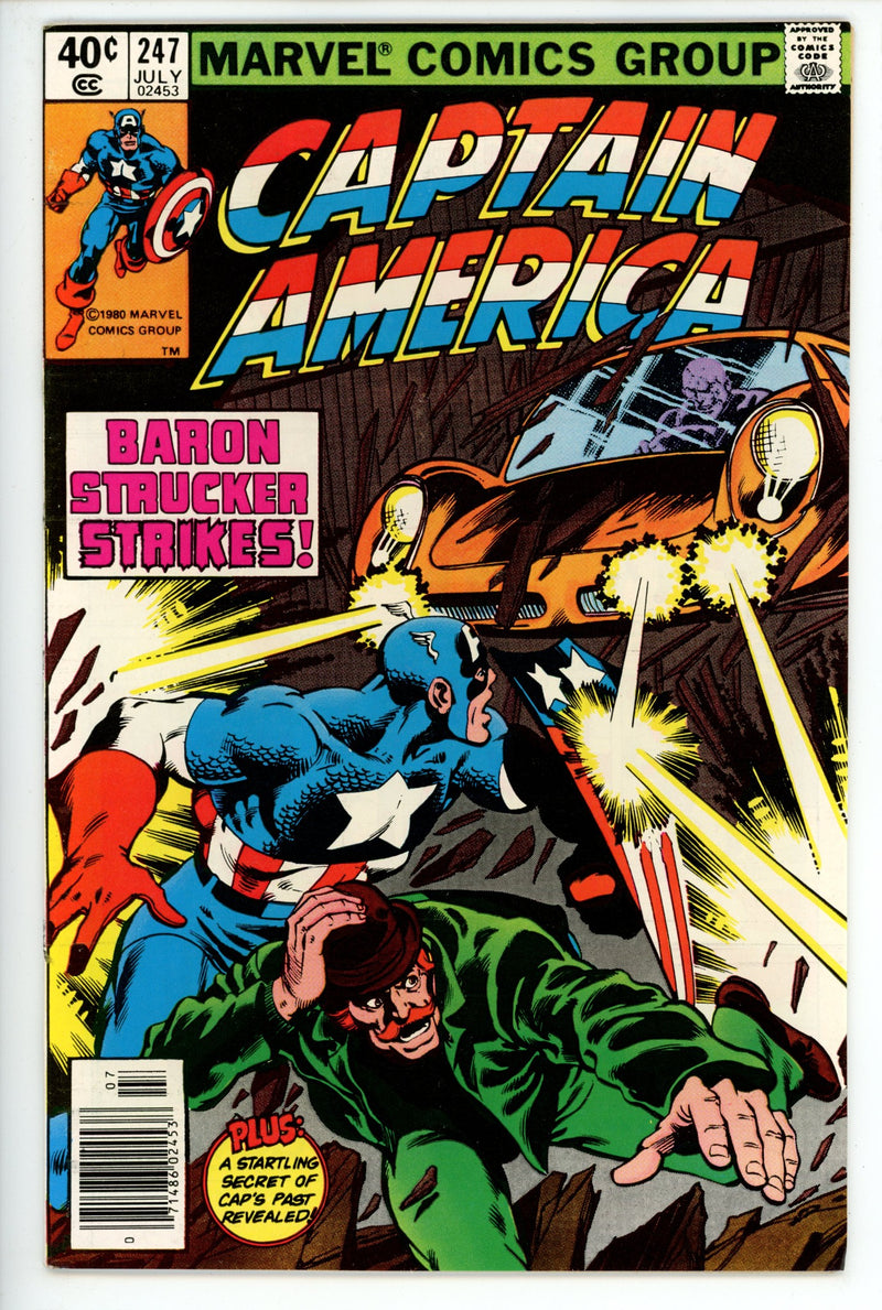 Captain America Vol 1 247 Newsstand