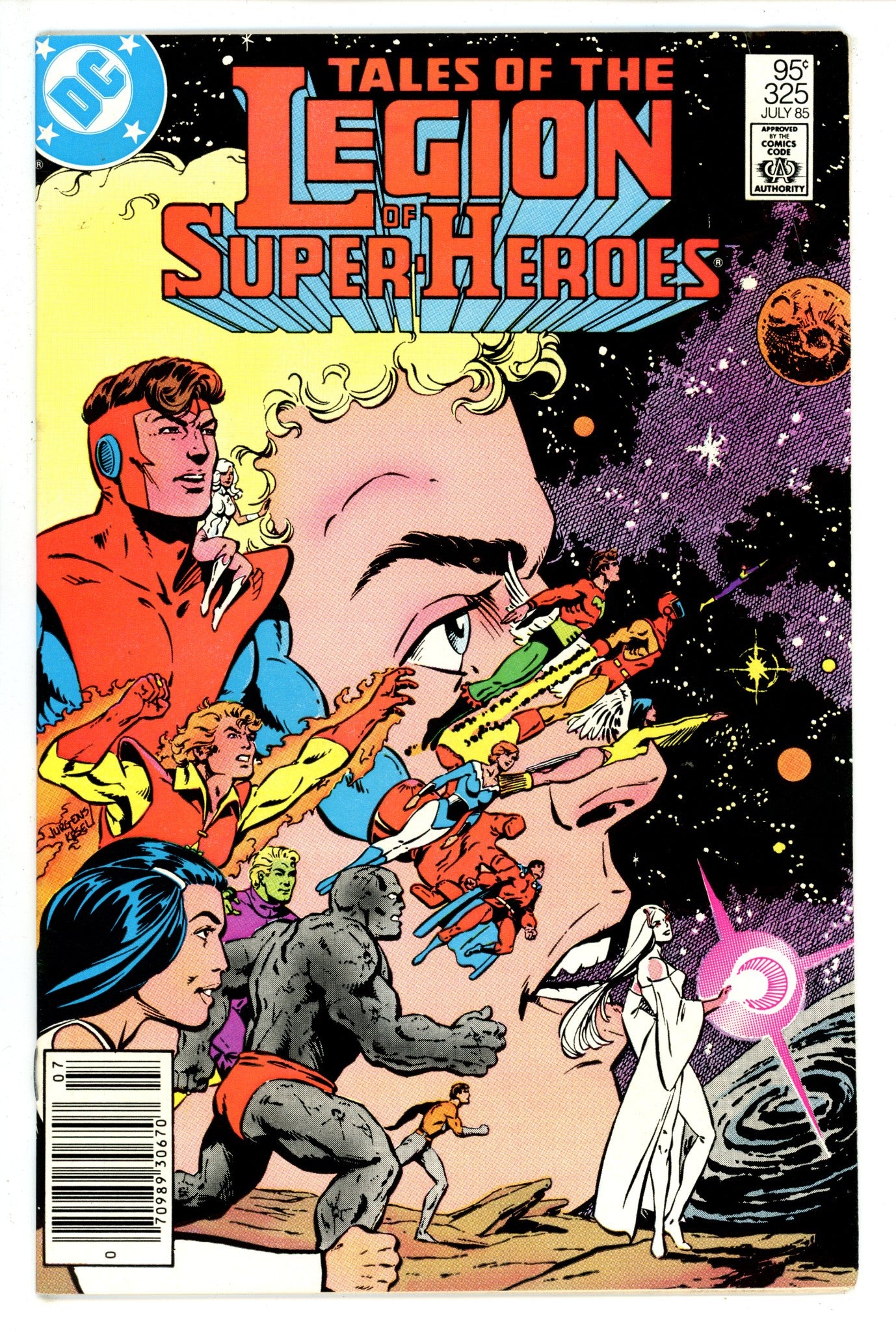 Tales of the Legion of Super-Heroes 325 Canadian Price Variant FN+ (1985)