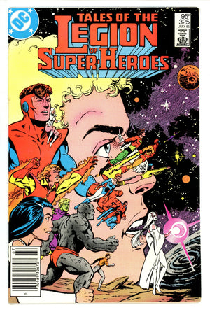 Tales of the Legion of Super-Heroes 325 Canadian Price Variant FN+ (1985)