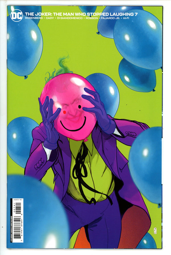 Joker The Man Who Stopped Laughing 7 Ward Incentive Variant NM+ (2023)