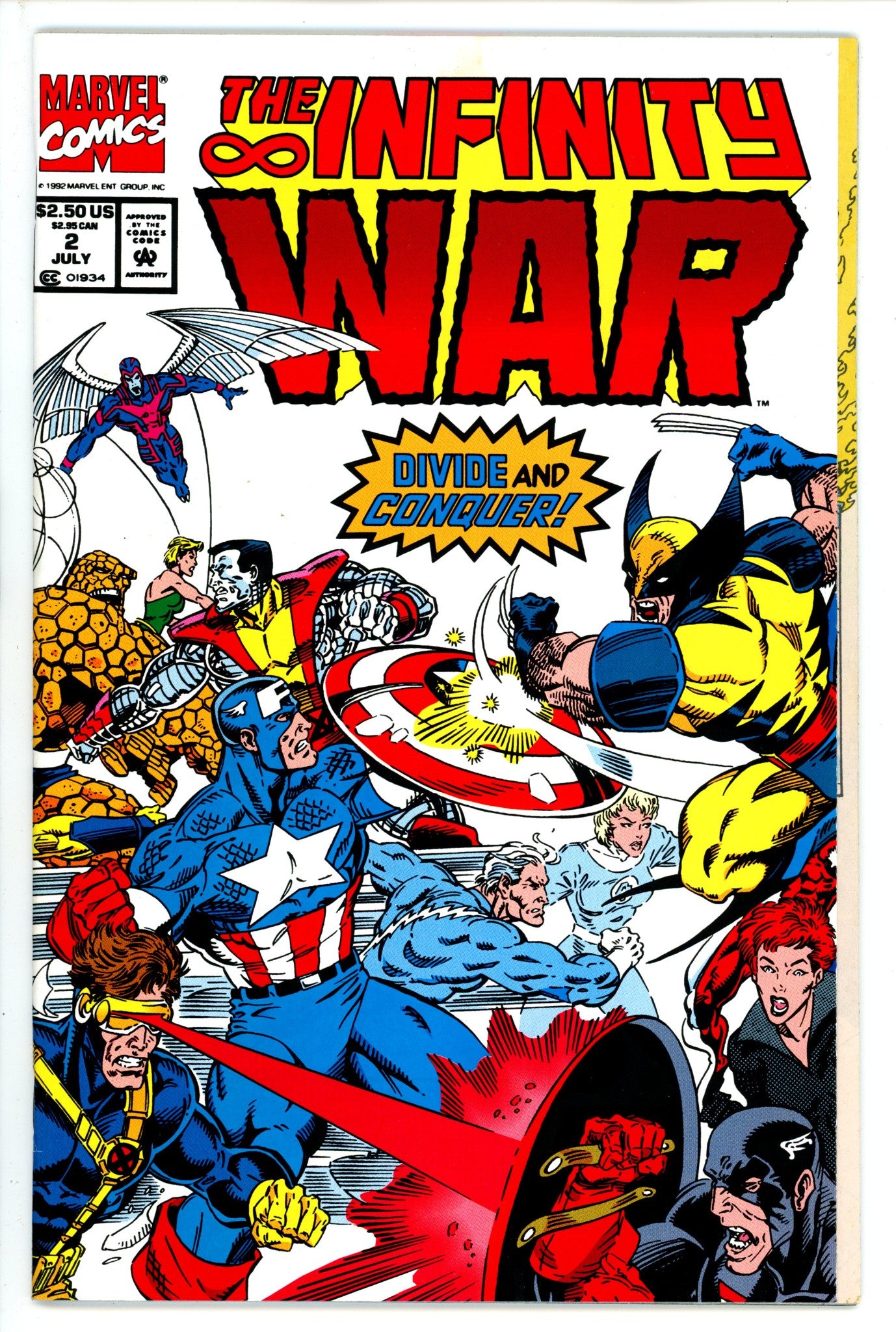 The Infinity War 2 Newsstand VF/NM