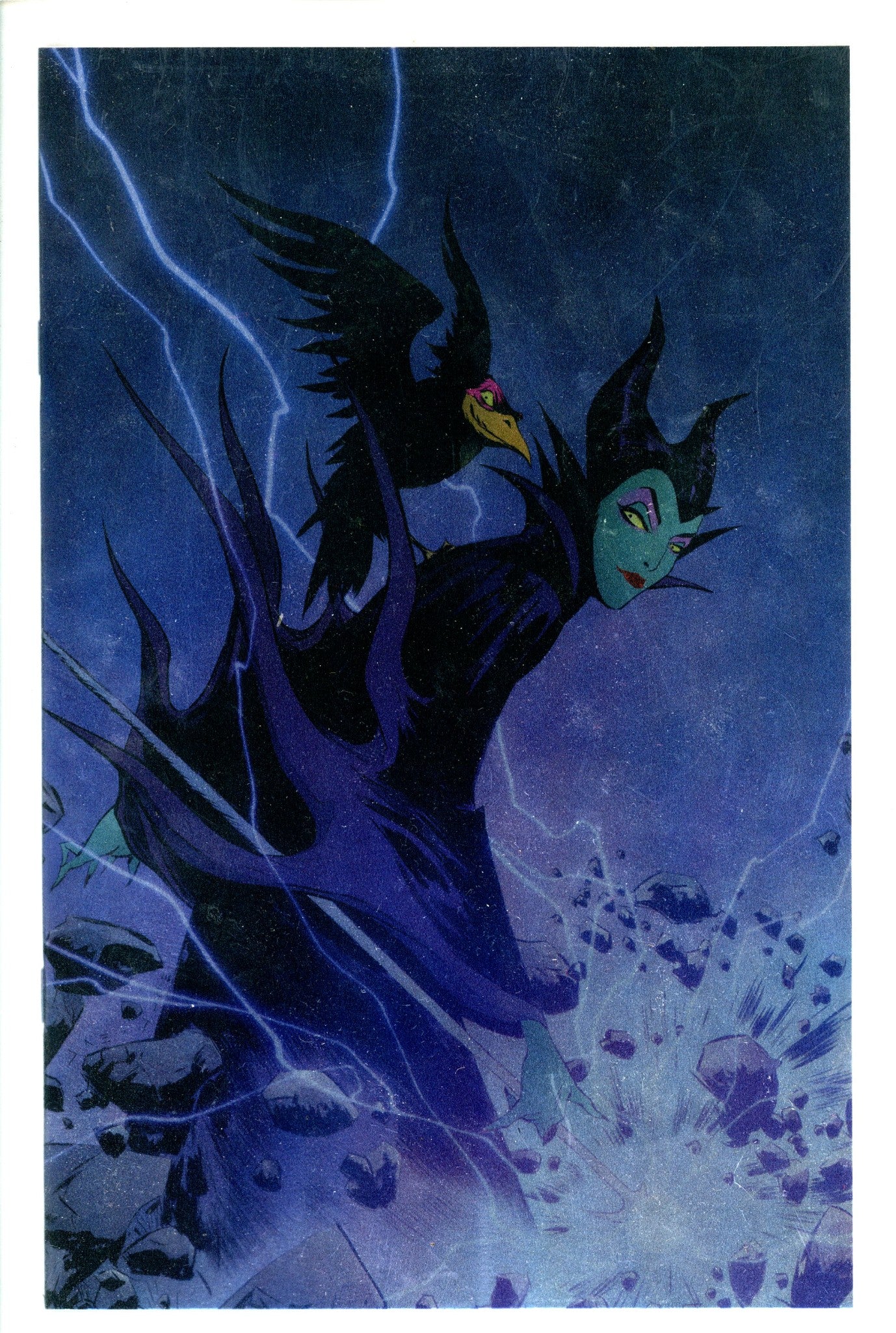 Disney Villains Maleficent 1 Lee Virgin Foil Incentive Variant NM (2023)