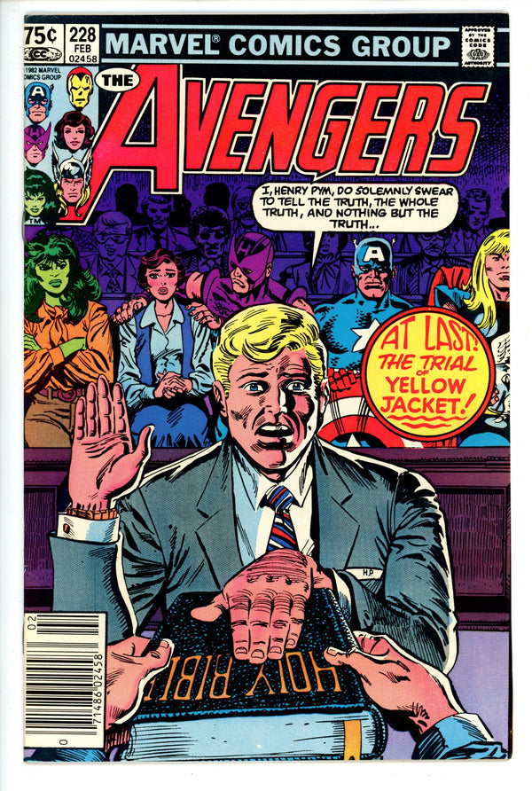 The Avengers 228 Canadian VF+