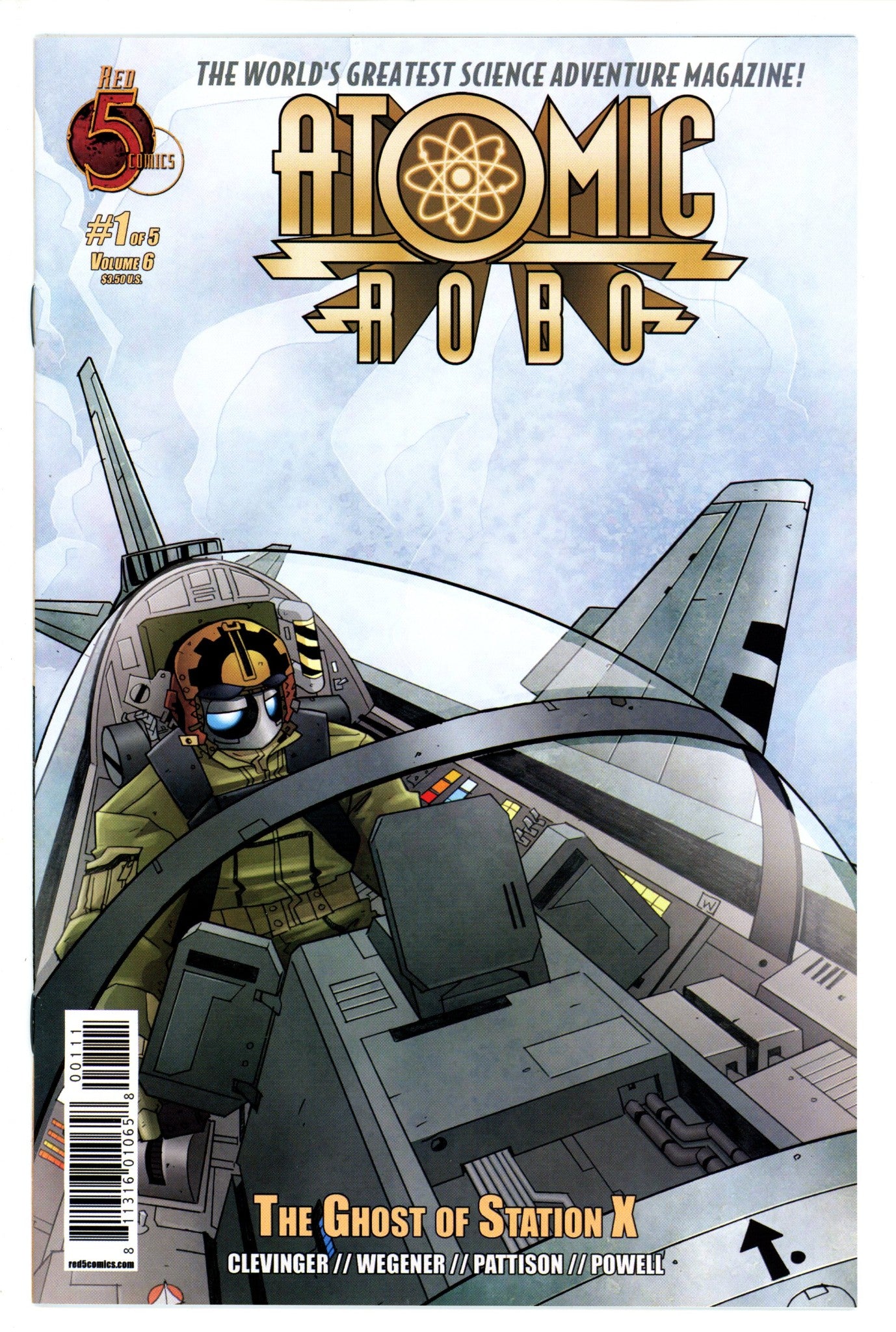 Atomic Robo: Ghost of Train Station X 1