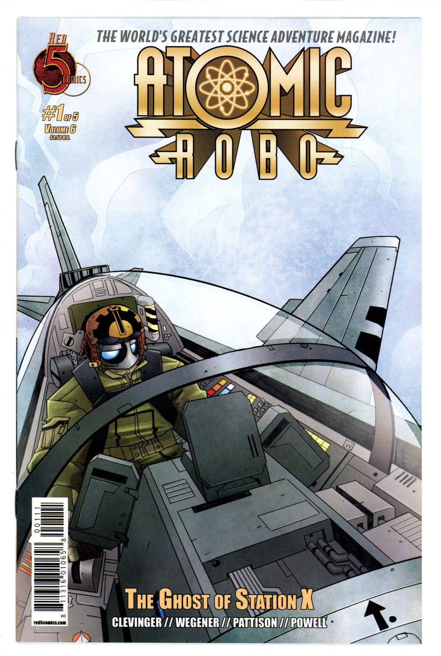 Atomic Robo: Ghost of Train Station X 1