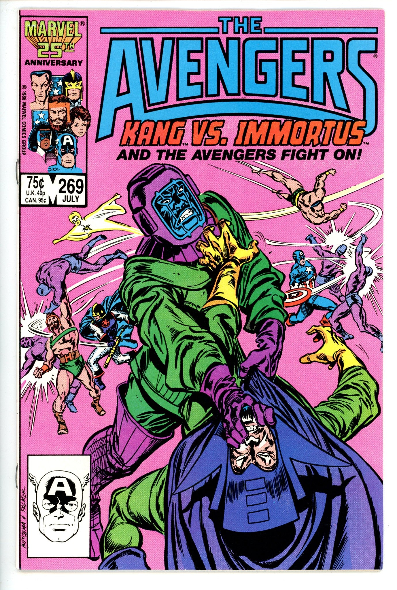 The Avengers Vol 1 269 VF