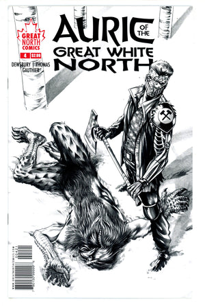 Auric Of The Great White North 4 Rooth B&W Variant NM- (2017)