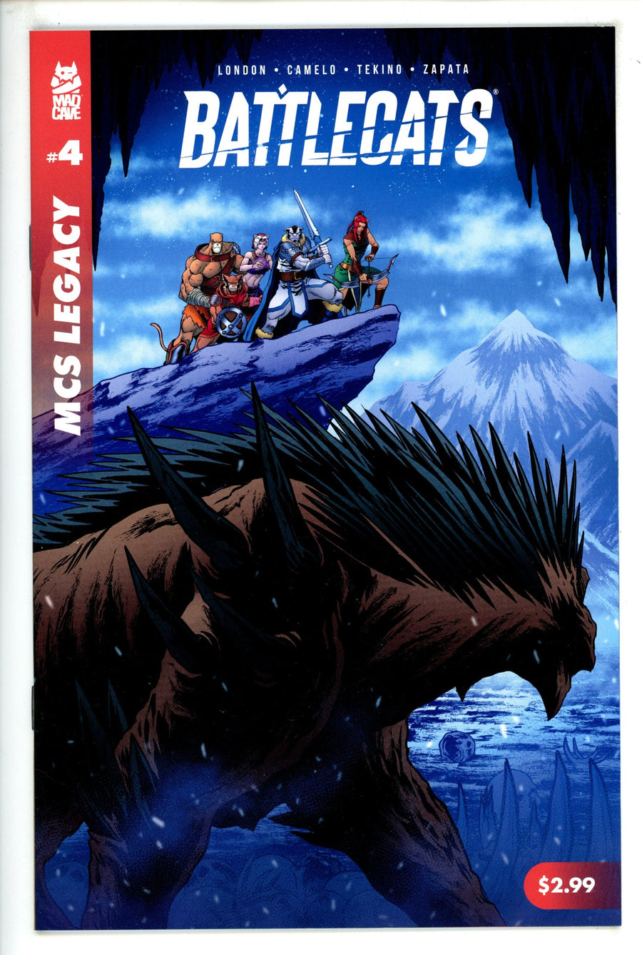 Mad Cave Studios Legacy Battlecats 4 (2023)