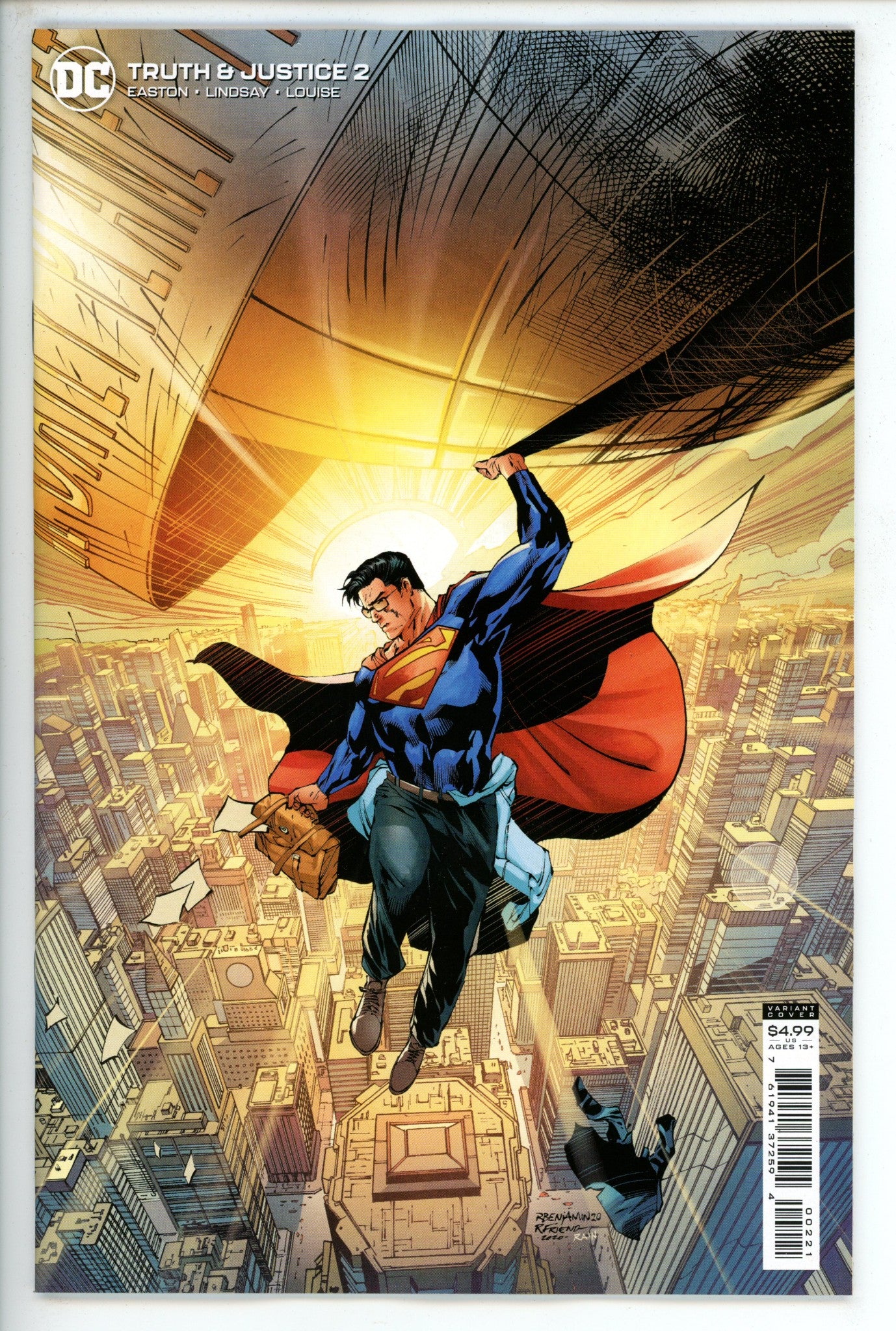 Truth & Justice 2 Variant-DC-CaptCan Comics Inc