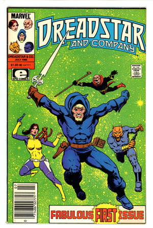 Dreadstar 1 Canadian Price Variant VF- (1982)