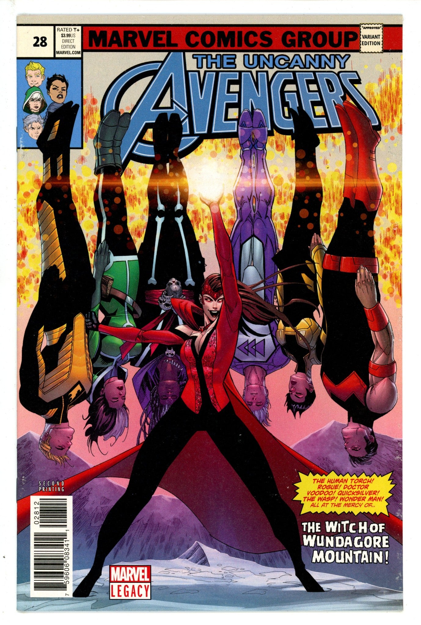 Uncanny Avengers Vol 3 28 2Nd Print NM- (2017)