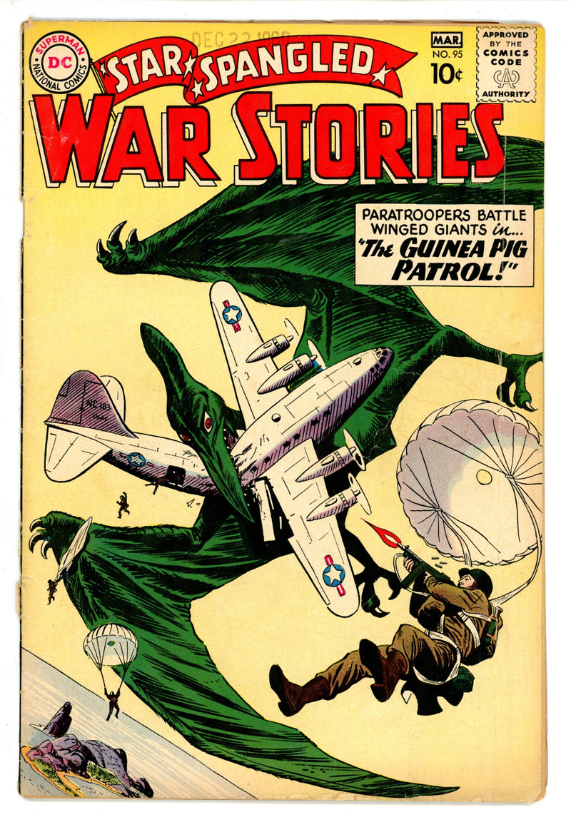 Star Spangled War Stories 95 Cover Detached