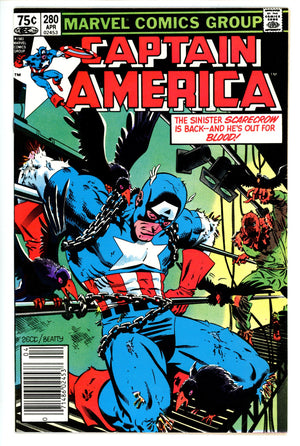 Captain America Vol 1 280 Canadian VF/NM