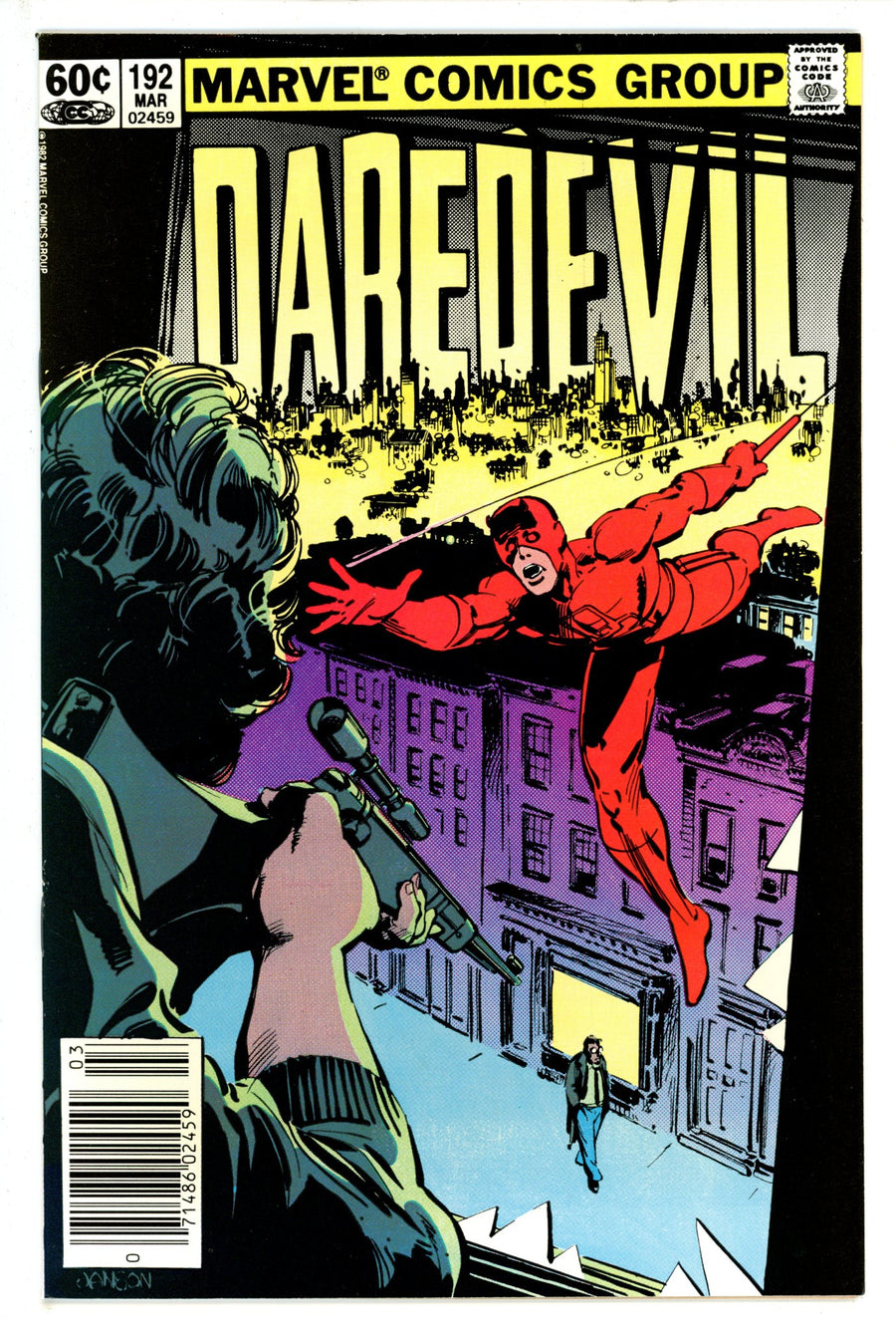 Daredevil Vol 1 192 Newsstand (1983)