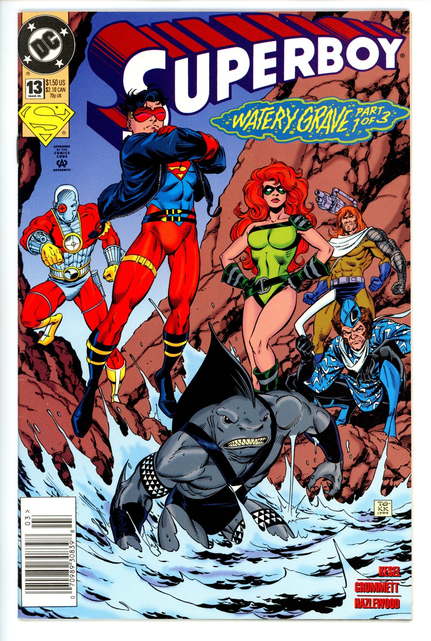 Superboy Vol 3 13 Newsstand