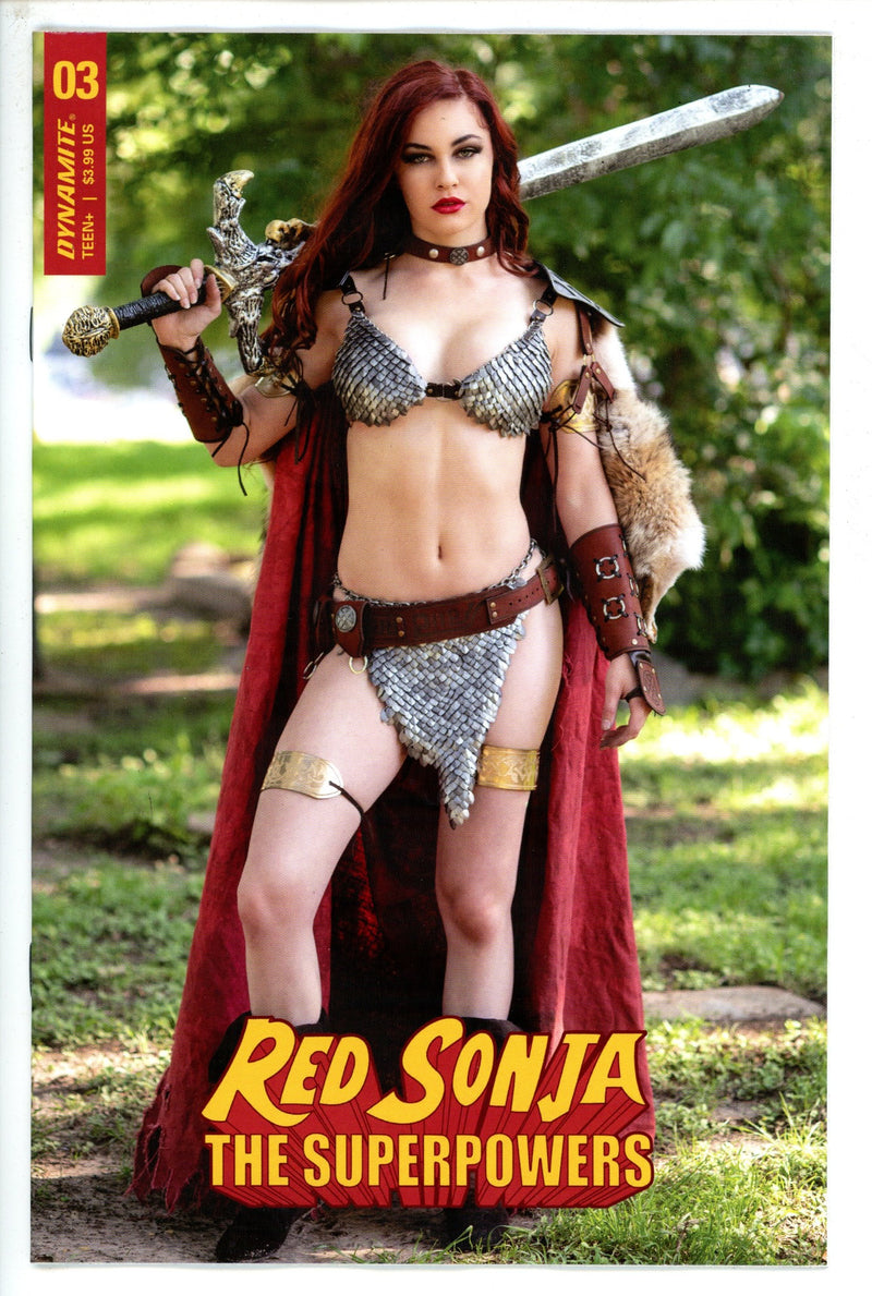Red Sonja the Superpowers 3 Cosplay Variant-Dynamite-CaptCan Comics Inc