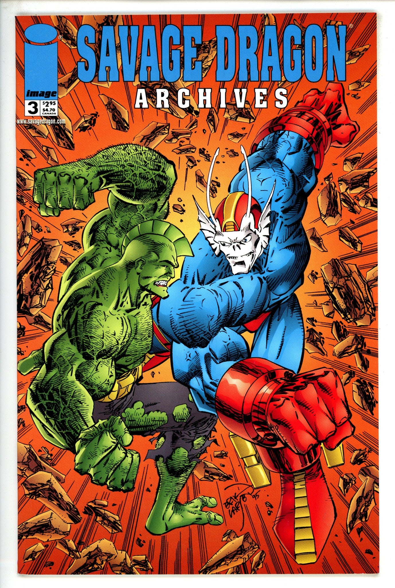 Savage Dragon Archives Vol 1 3 NM- (1998)