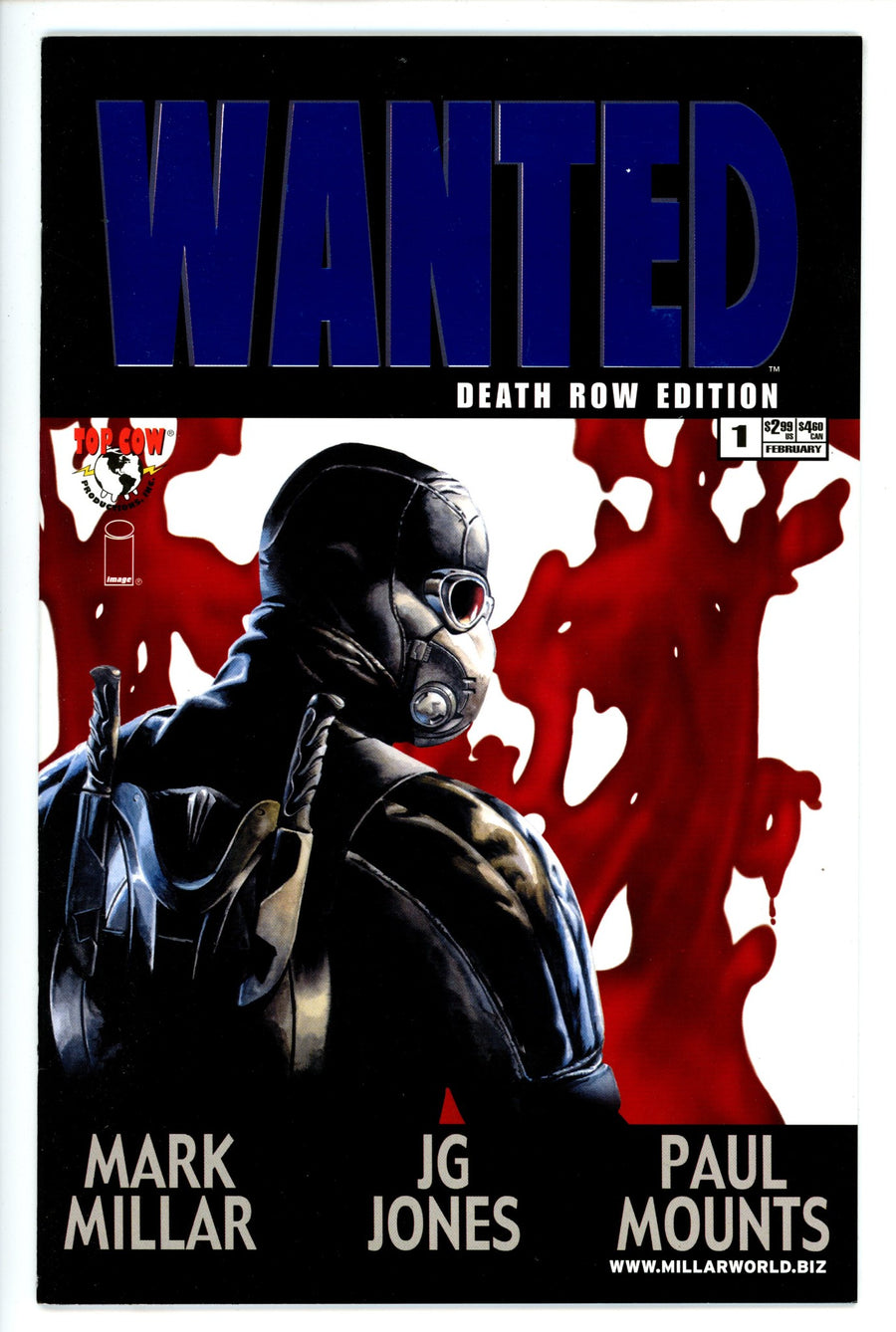 Wanted 1 Death Row Edition Blue Foil NM-