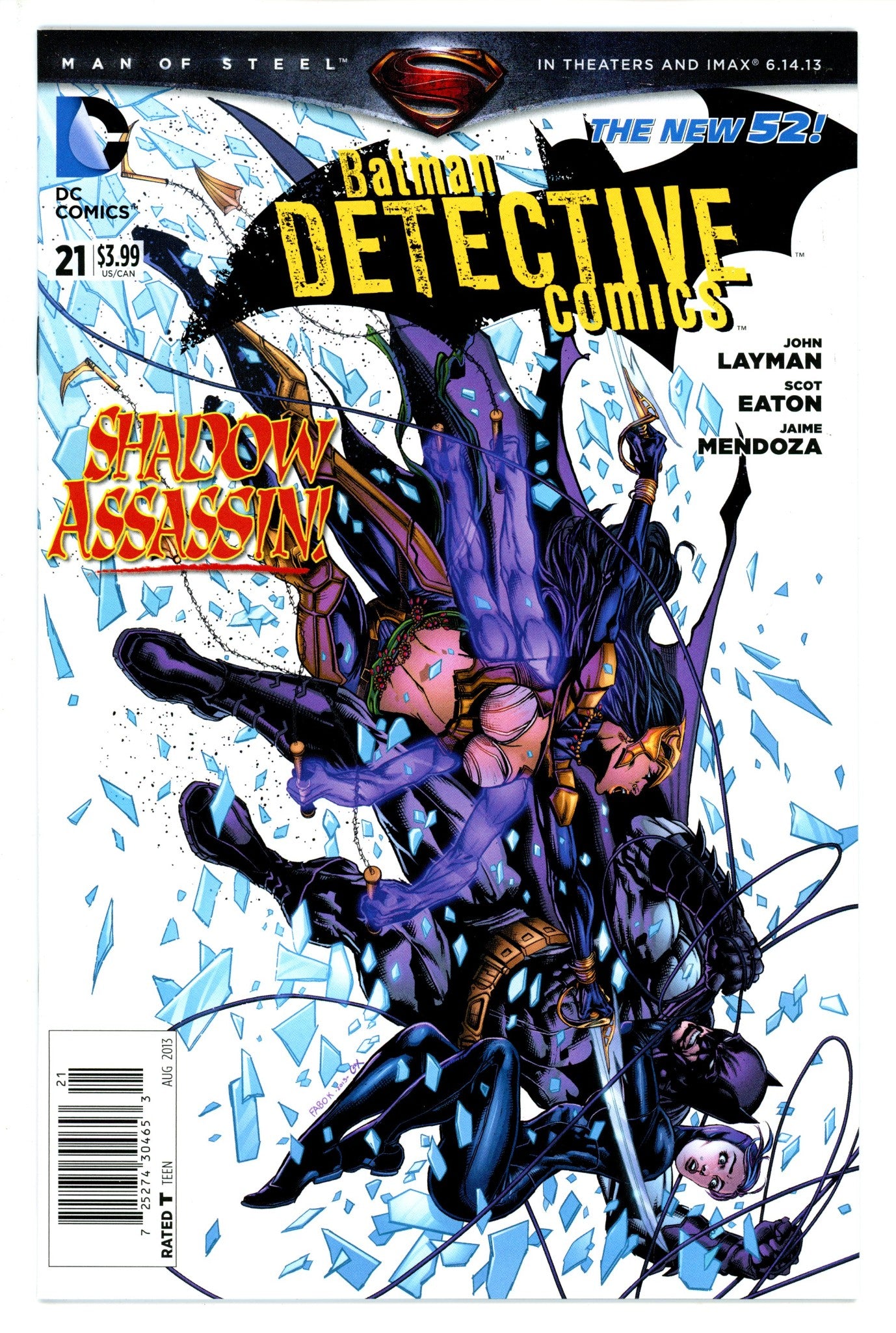 Detective Comics Vol 2 21 Newsstand VF/NM