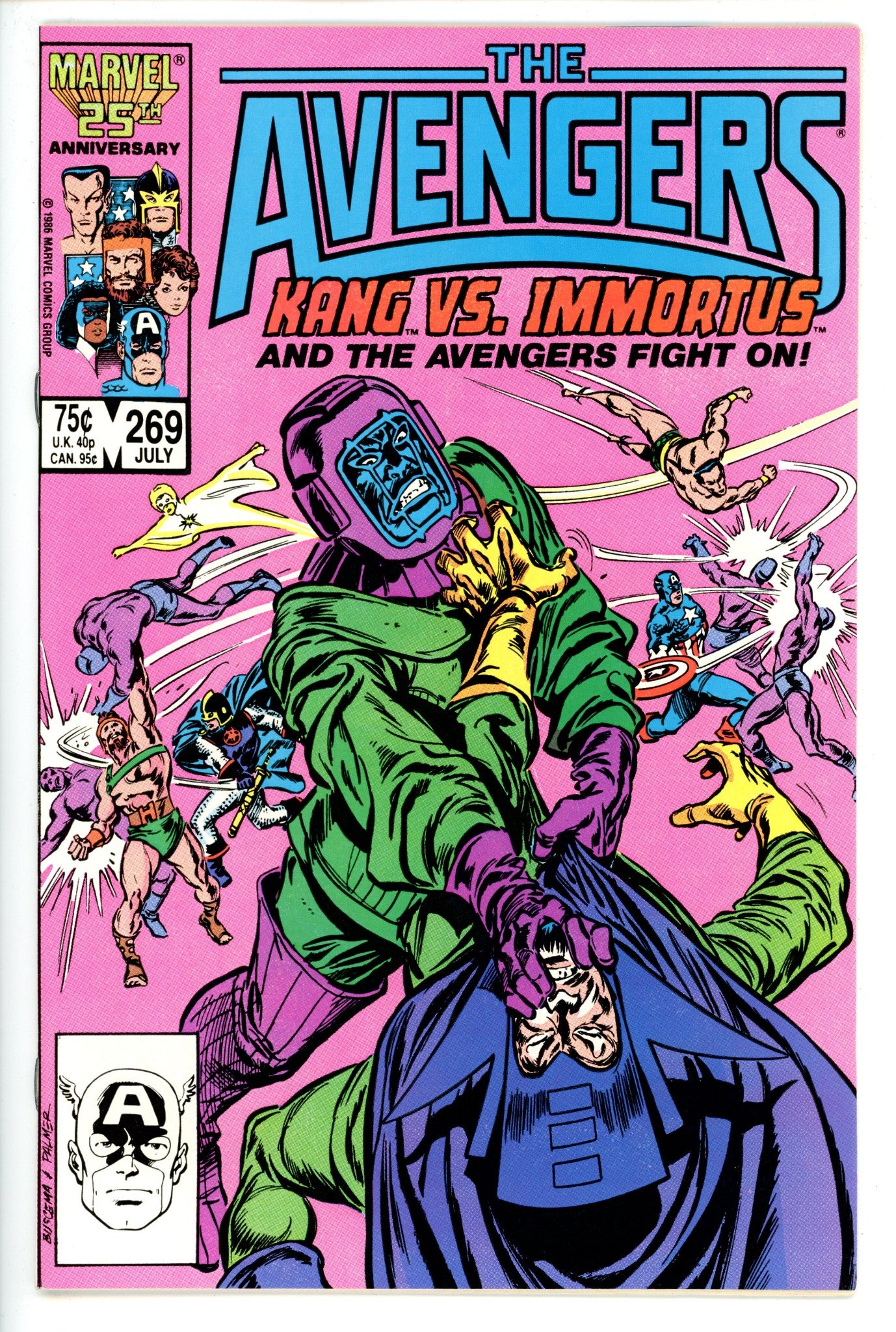 The Avengers Vol 1 269 VF/NM