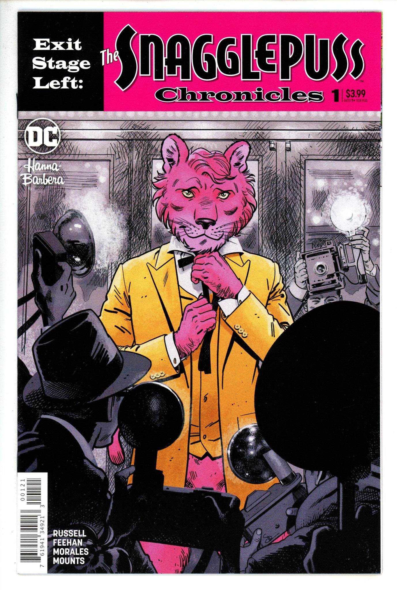 Exit Stage Left: The Snagglepuss Chronicles 1 Shaner Variant