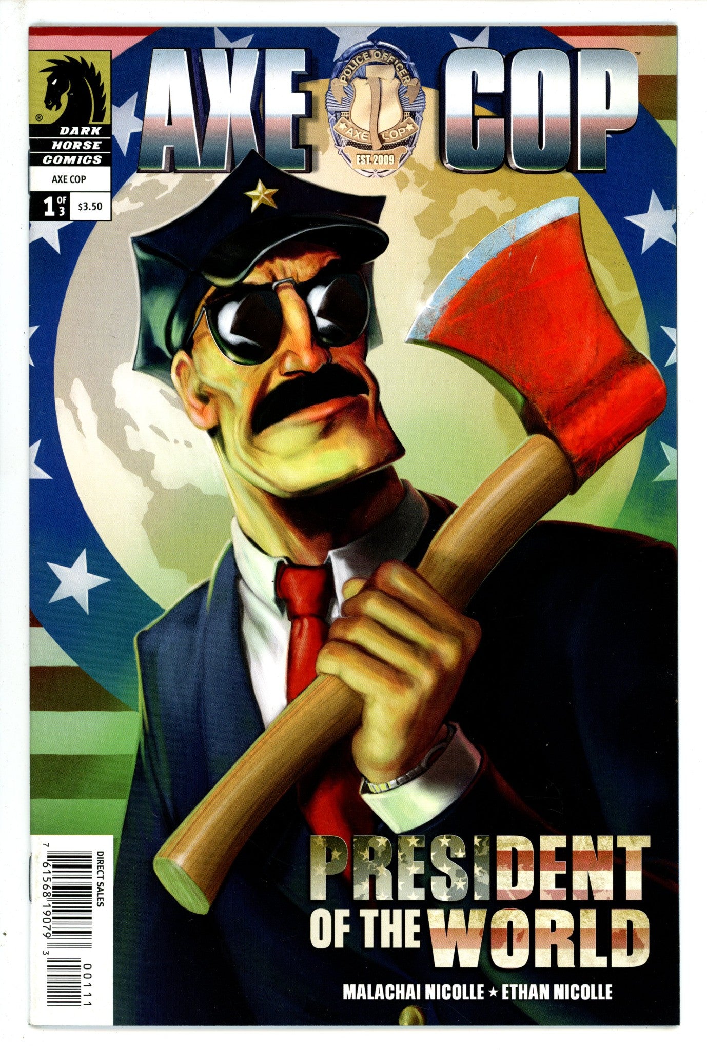 Axe Cop: President of the World 1 (2012)