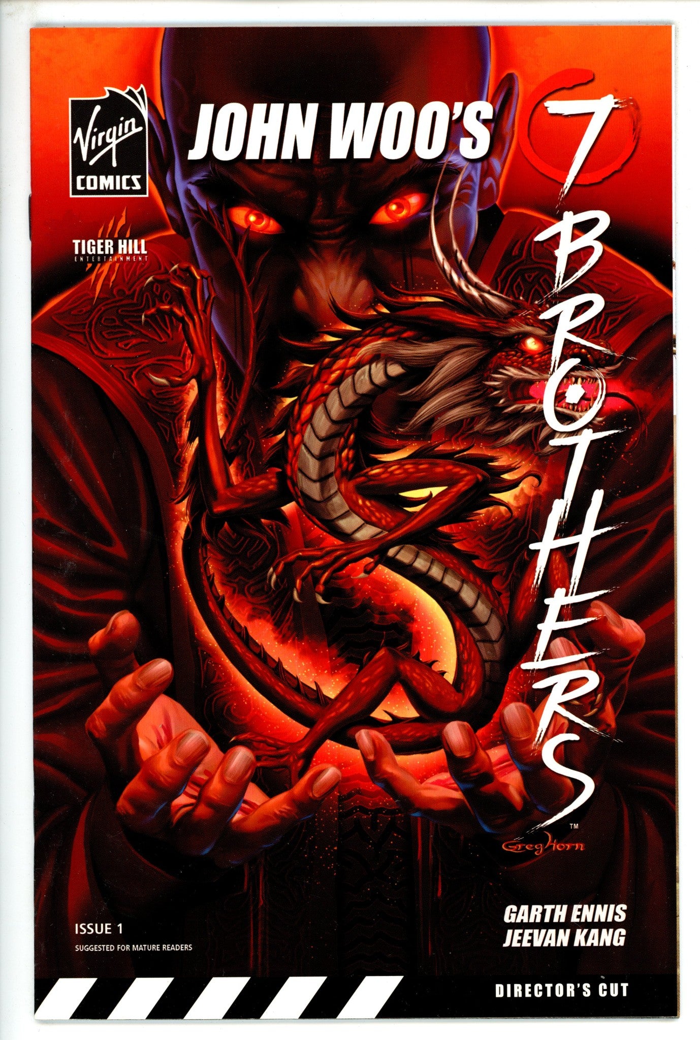 John Woo's 7 Brothers Vol 1 1 Horn Variant (2006)