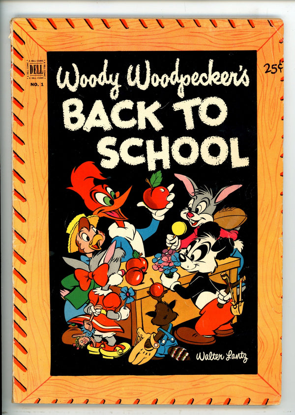 Woody Woodpecker's Back To School 1 VG/FN