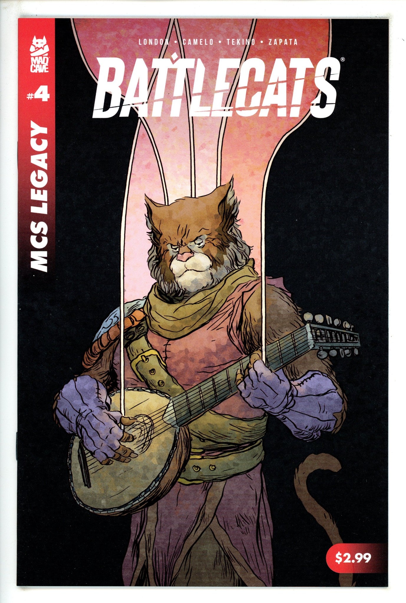 Mad Cave Studios Legacy Battlecats 4 Lonergan Variant (2023)