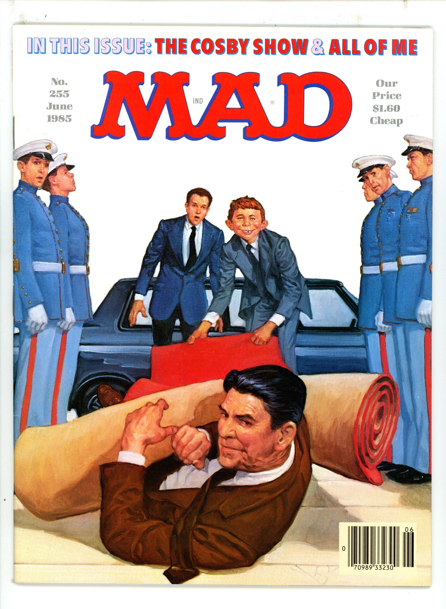 Mad 255 Canadian Price Variant VF+ (1985)