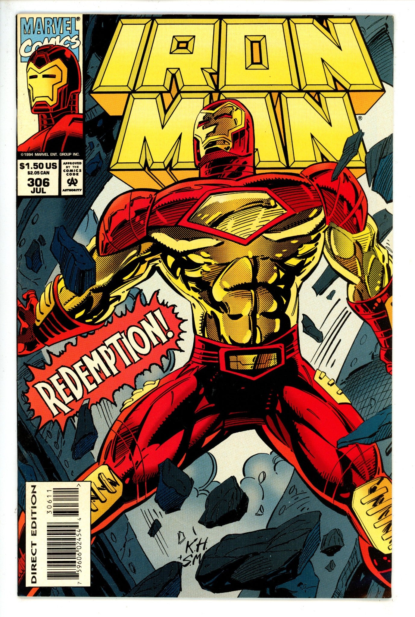 Iron Man Vol 1 306