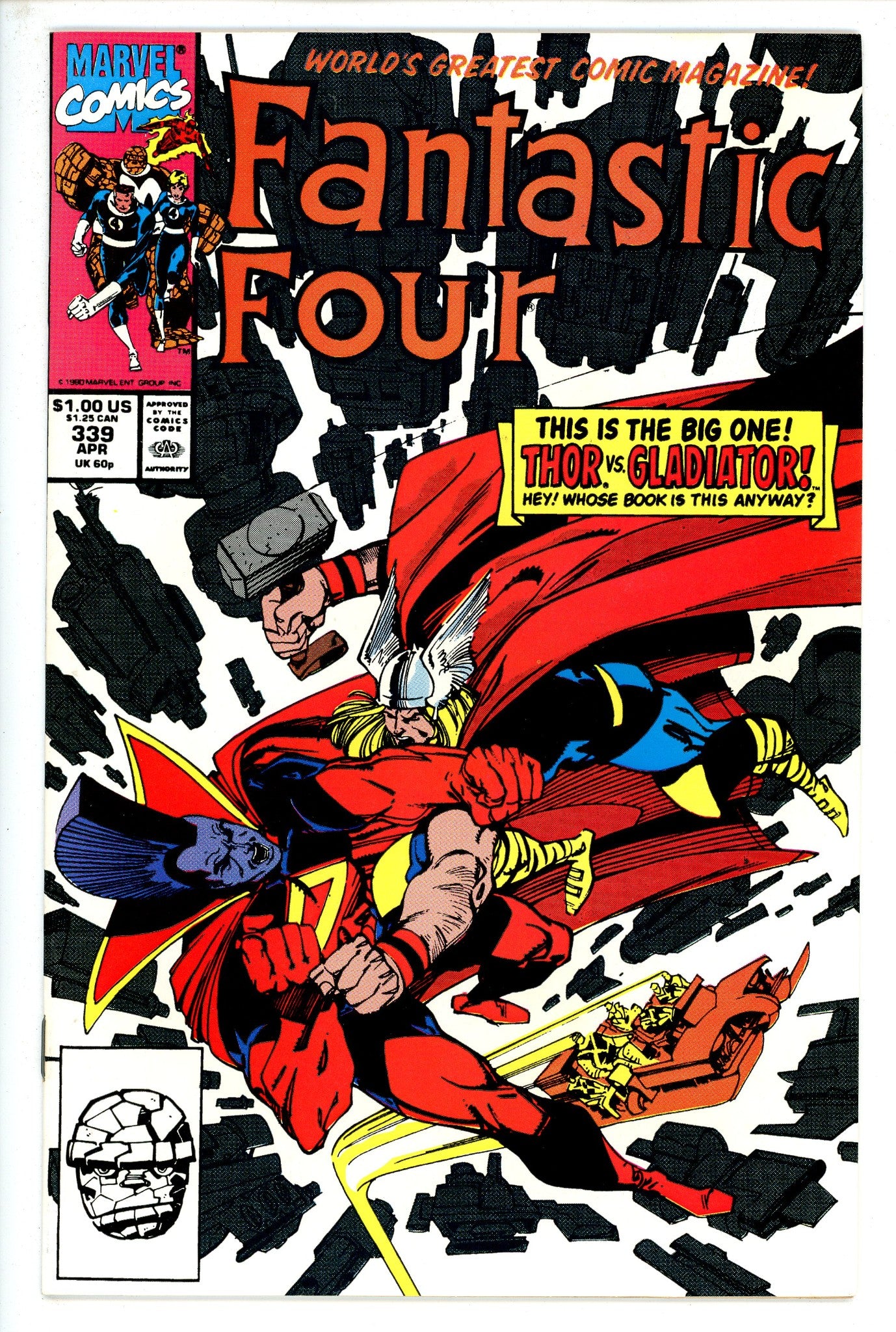 Fantastic Four Vol 1 339-Marvel-CaptCan Comics Inc