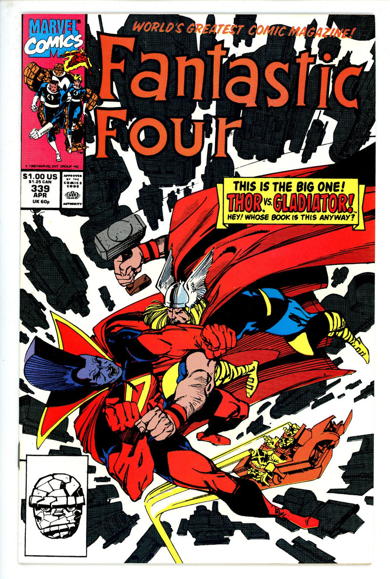 Fantastic Four Vol 1 339-Marvel-CaptCan Comics Inc