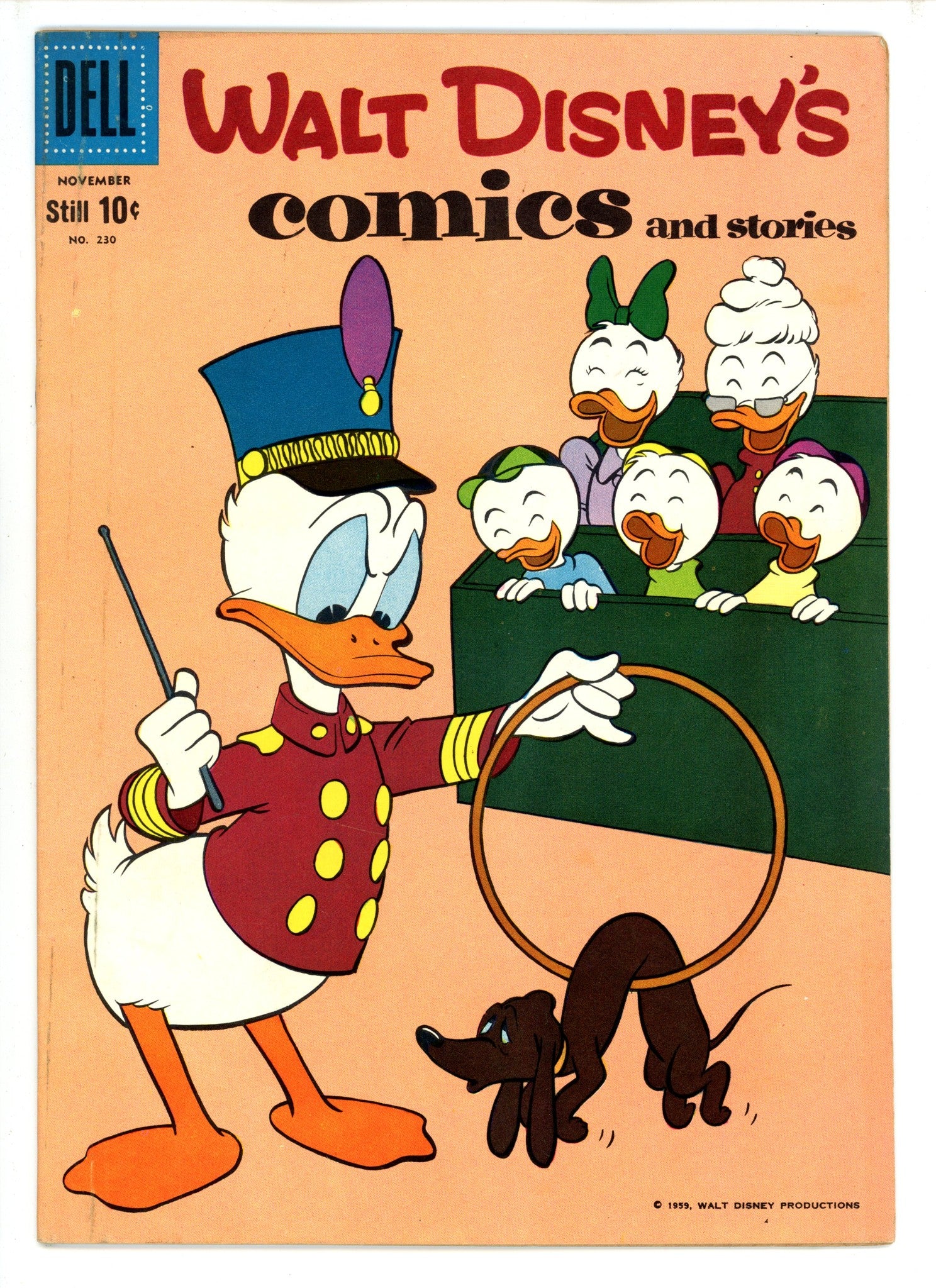 Walt Disney's Comics and Stories Vol 20 2 (230) FN (1959)