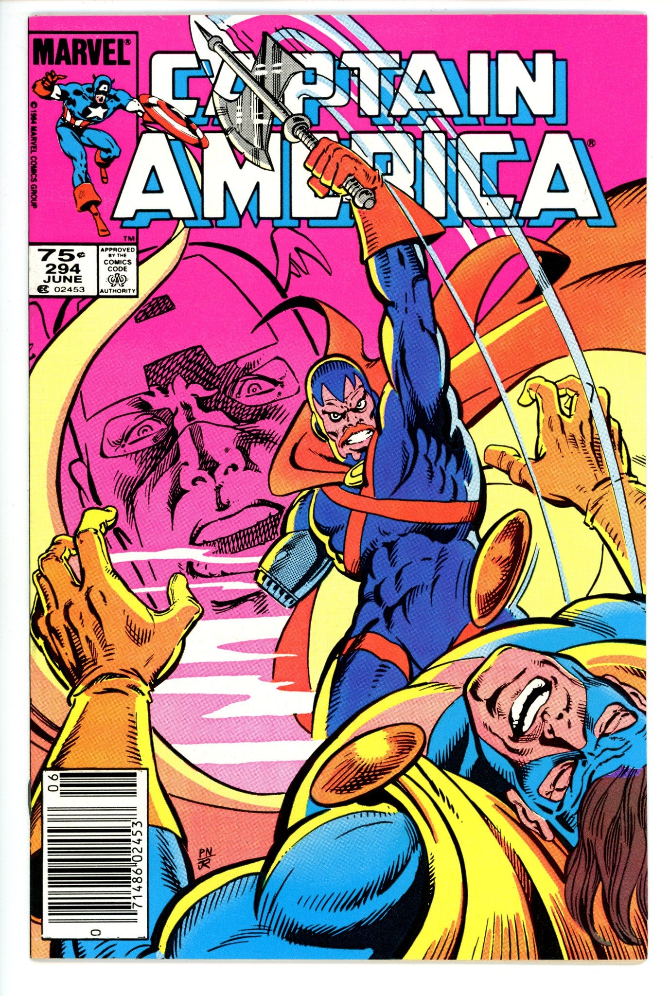 Captain America Vol 1 294 Canadian NM+