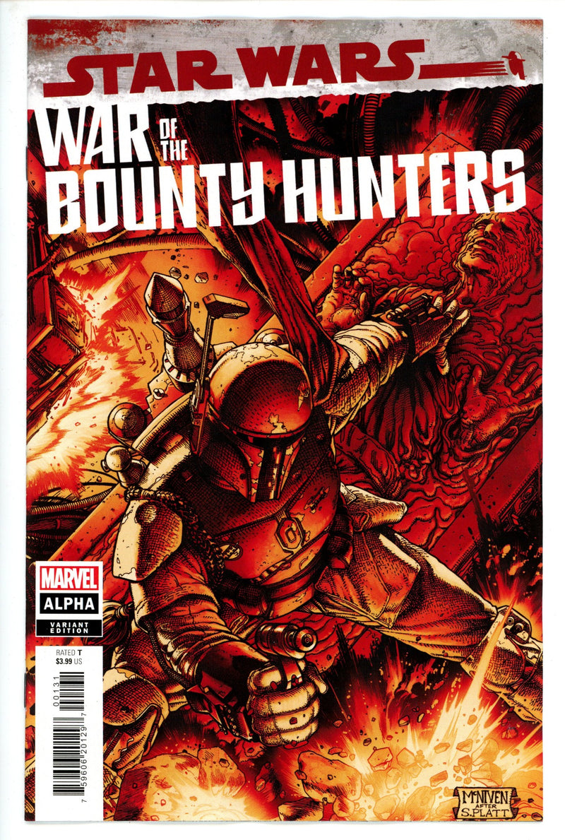 Star Wars Bounty Hunters Alpha 1 McNiven Variant (2021)