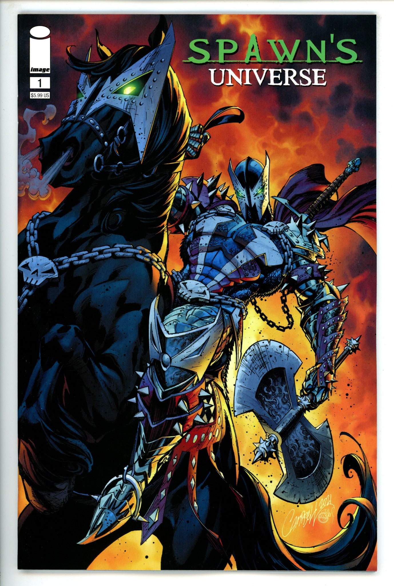 Spawn Universe 1 Campbell Variant (2021)