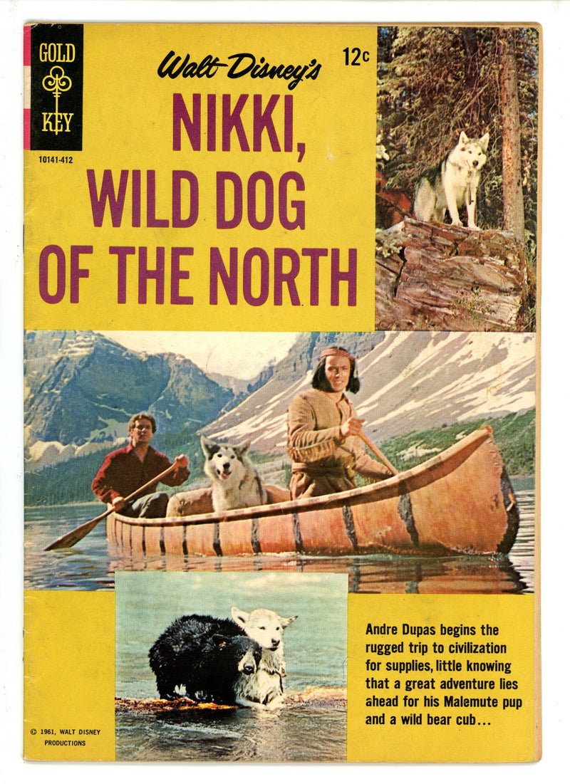 Walt Disney's Nikki, Wild Dog of the North [nn] VG/FN (1964)