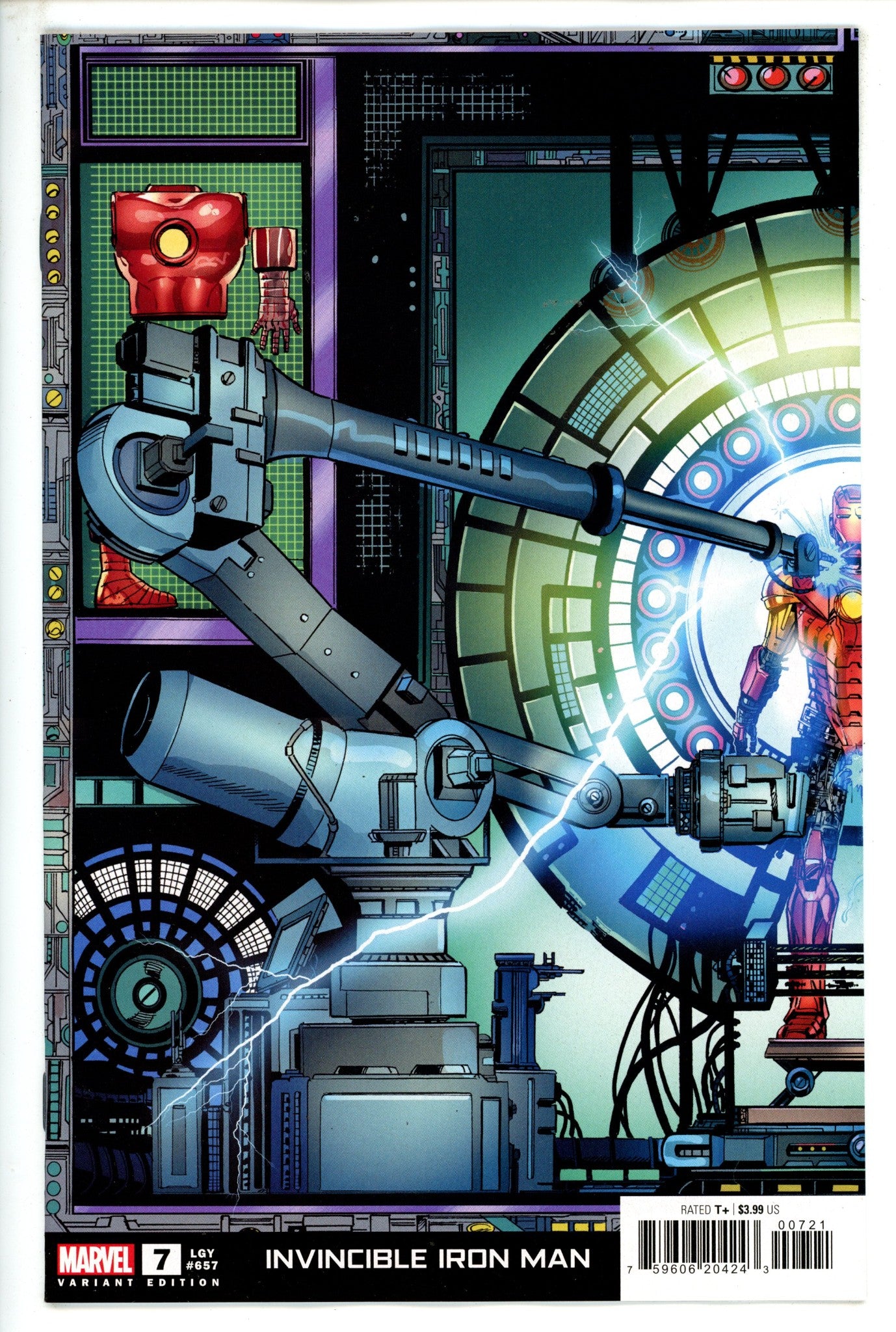 Invincible Iron Man 7 Layton Connecting Variant (2023)