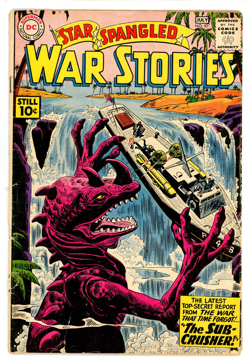 Star Spangled War Stories 97 FR/GD