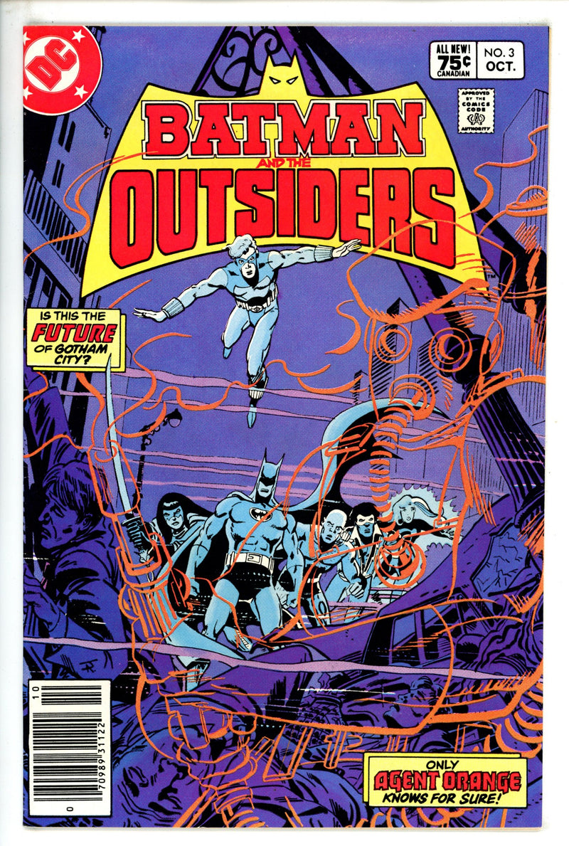Batman and the Outsiders Vol 1 3 Canadian Variant VF (1983)