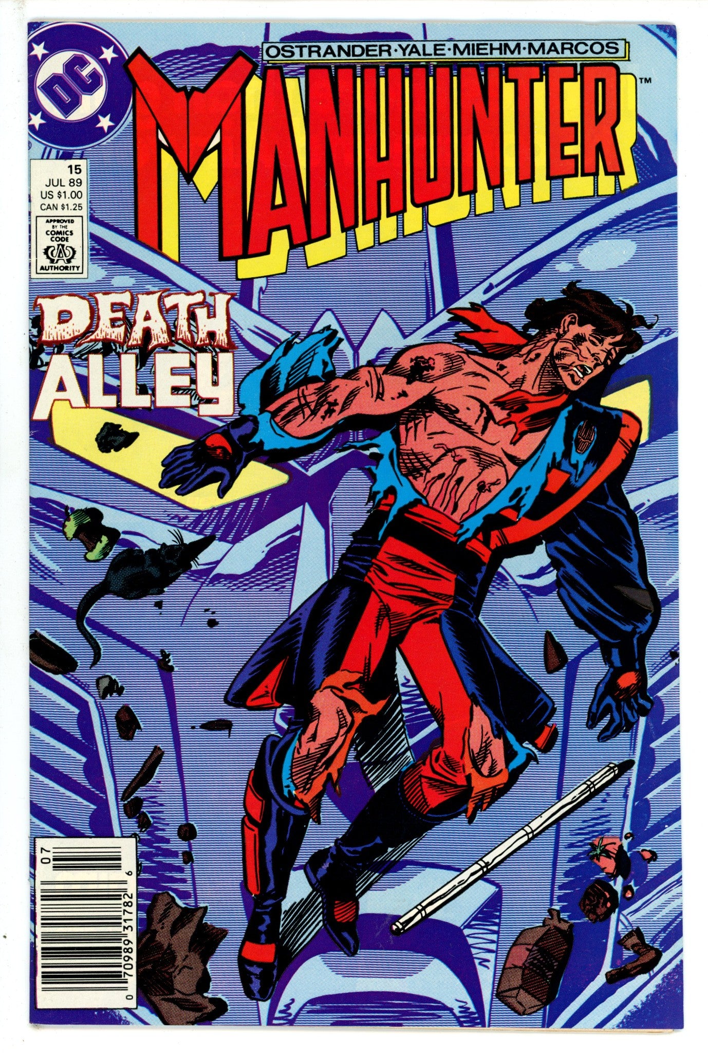 Manhunter Vol 1 15 Newsstand (1989)