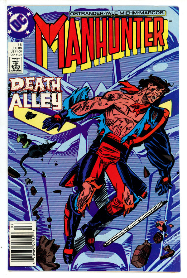 Manhunter Vol 2 15 Newsstand (1989)