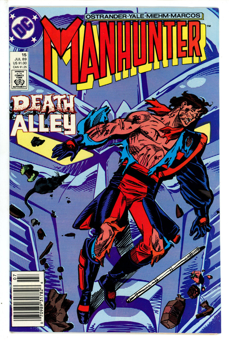 Manhunter Vol 1 15 Newsstand (1989)